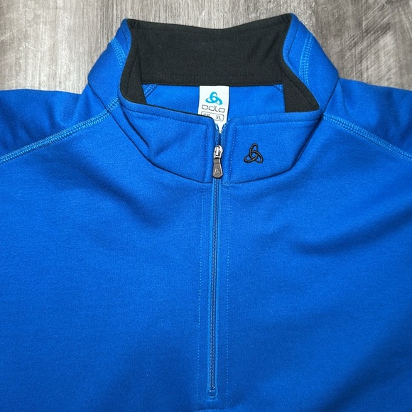 Odlo TRP Mock Quarter Zip Long Sleeve Pullover - XL - Picture 6 of 6